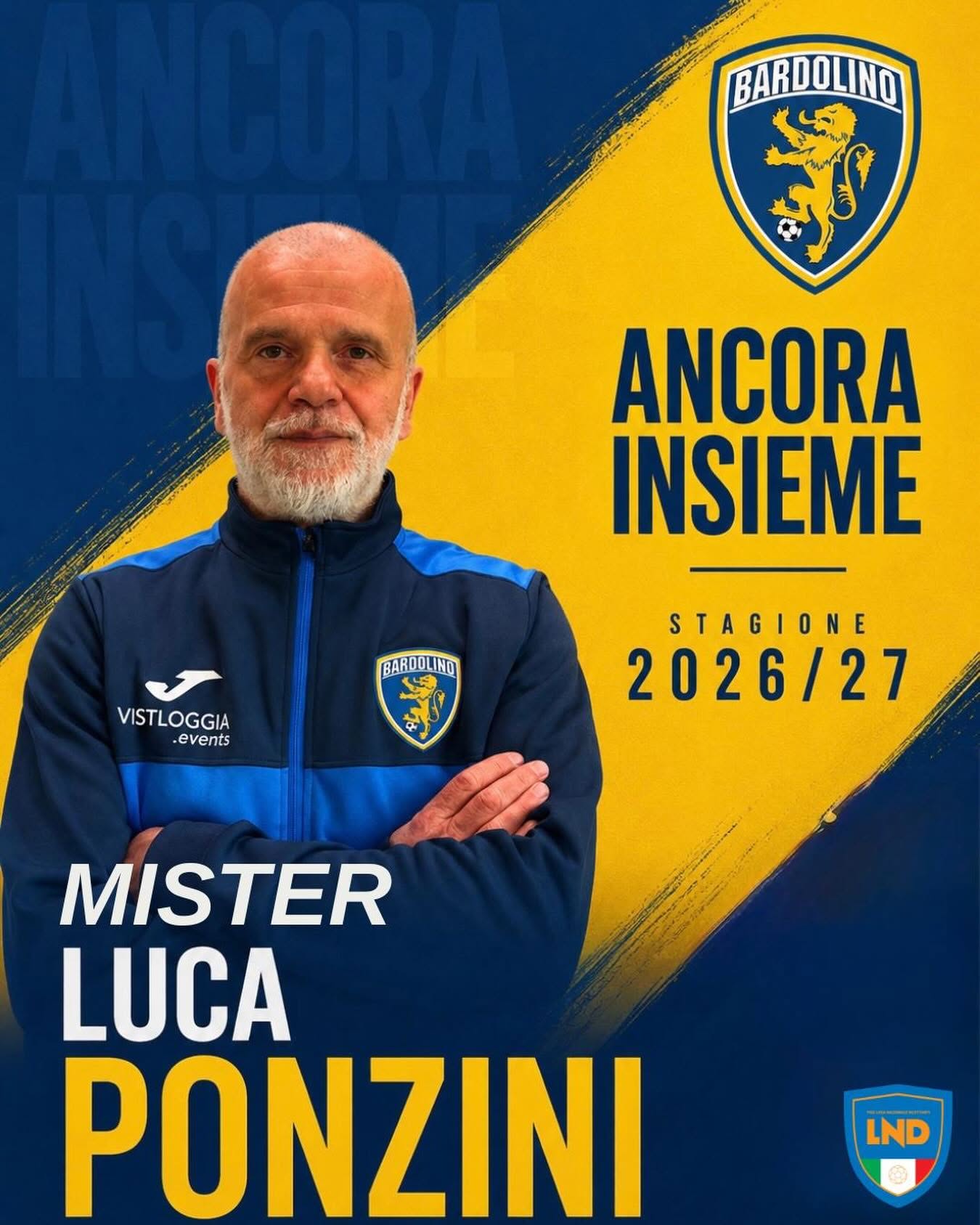 AC Bardolino: fiducia in Ponzini