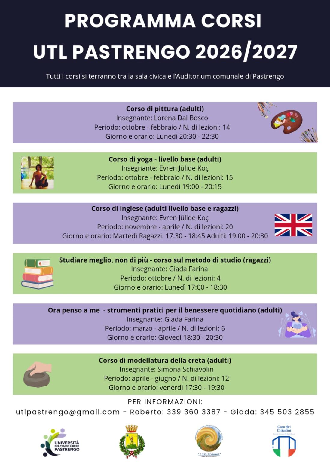 Pastrengo, i corsi in università