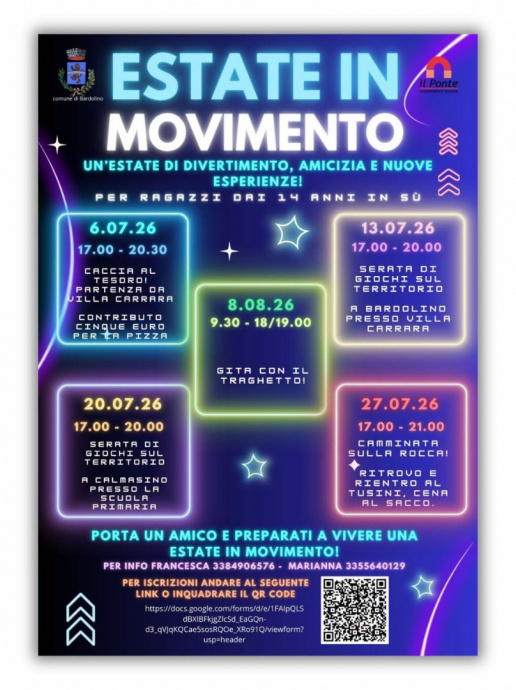 Estate in movimento entra nel vivo