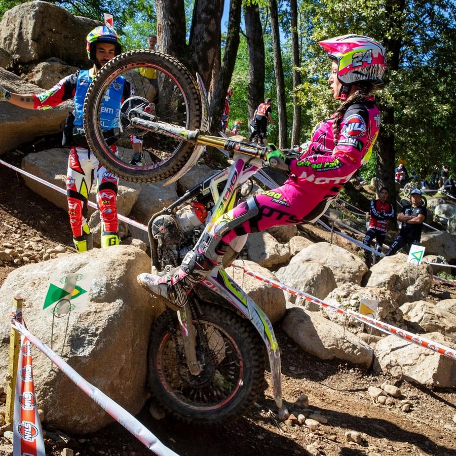La campionessa del mondo di Trial2 femminile è nata a riva del Garda e abita ad Arco