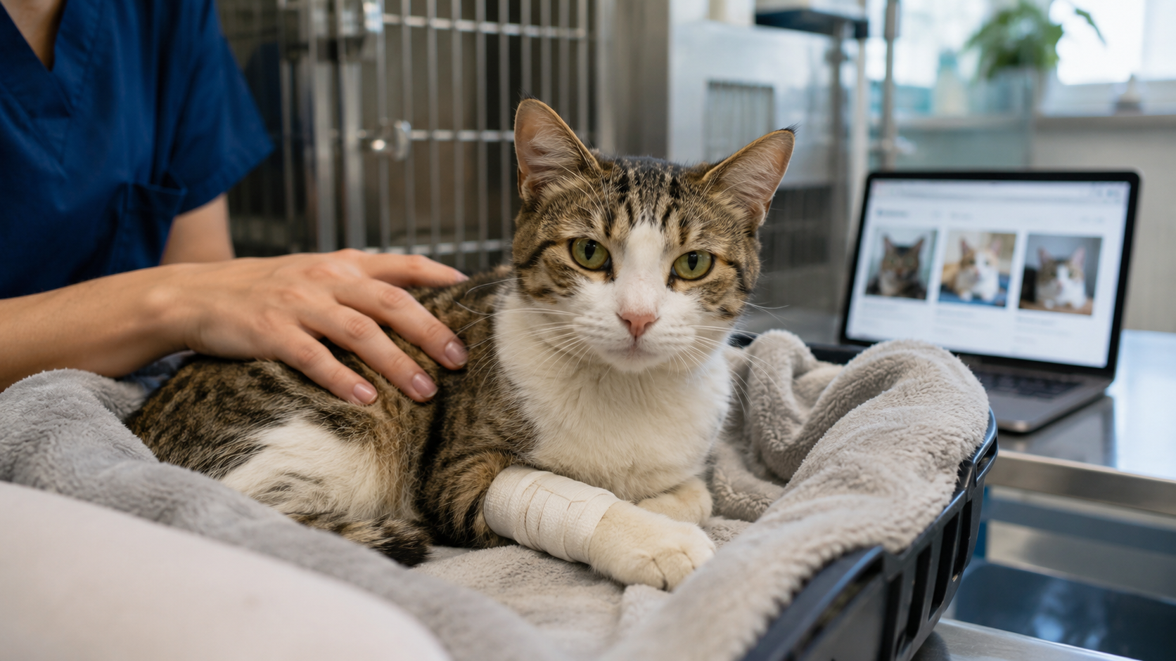 Gatti incidentati, nasce un progetto per favorirne le adizioni.
