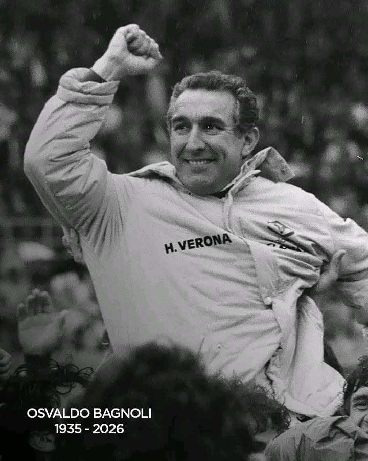 Ci ha lasciati il mister dello scudetto gialloblu dell’Hellas Verona